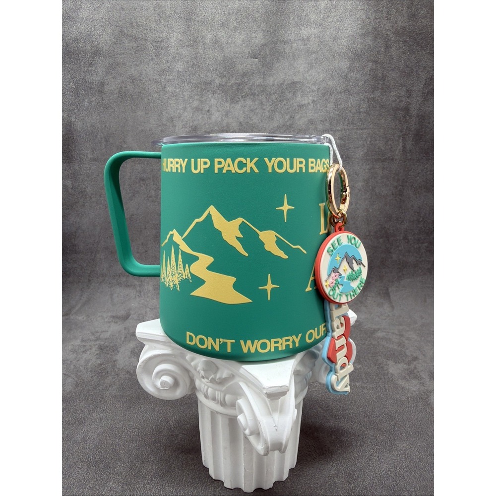 Starbucks Dandy Worldwide "LET'S GO ON AN ADVENTURE" Stainless 12oz Cup Mug